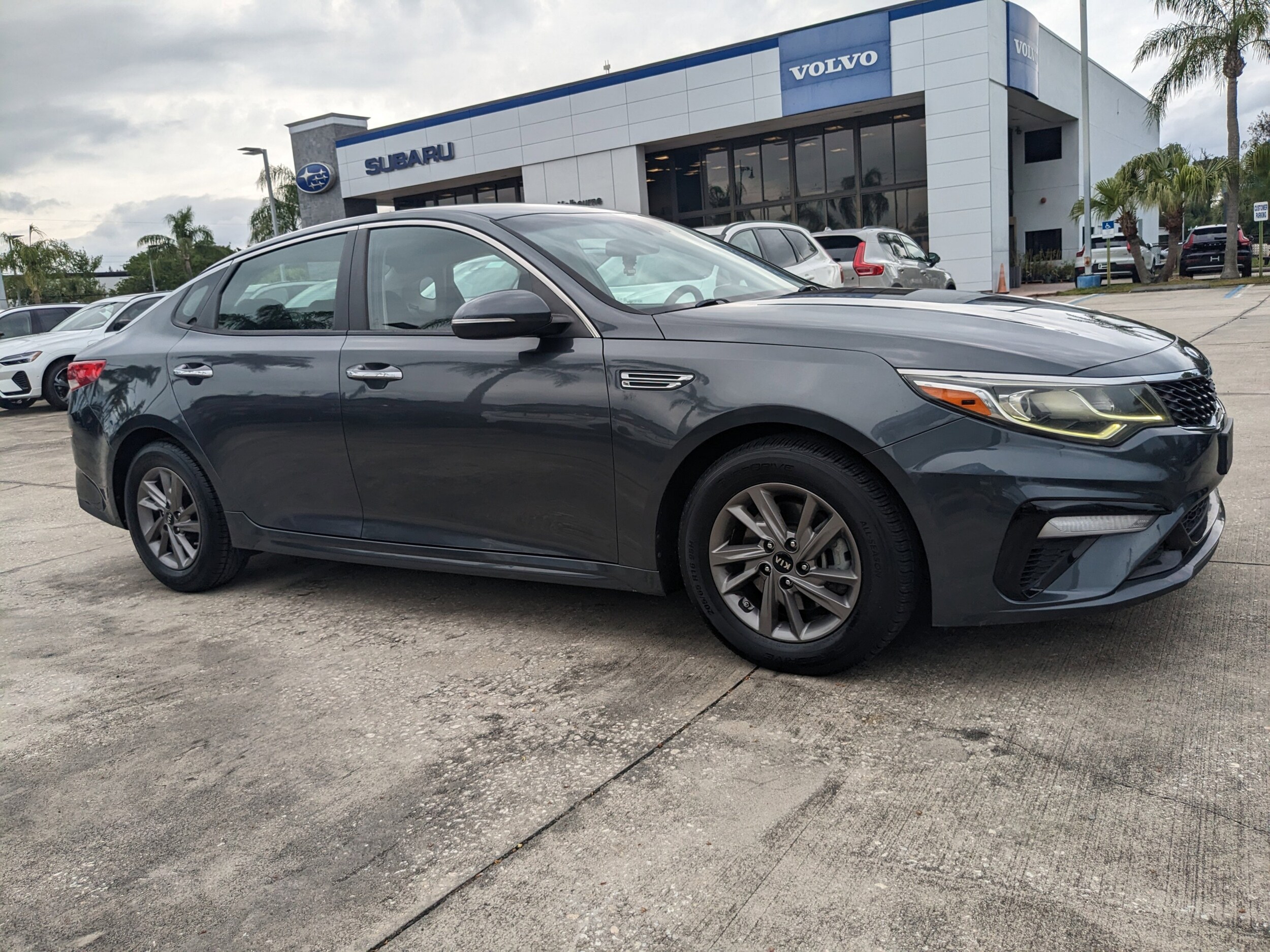 Used 2020 Kia Optima LX with VIN 5XXGT4L36LG393265 for sale in Daytona Beach, FL