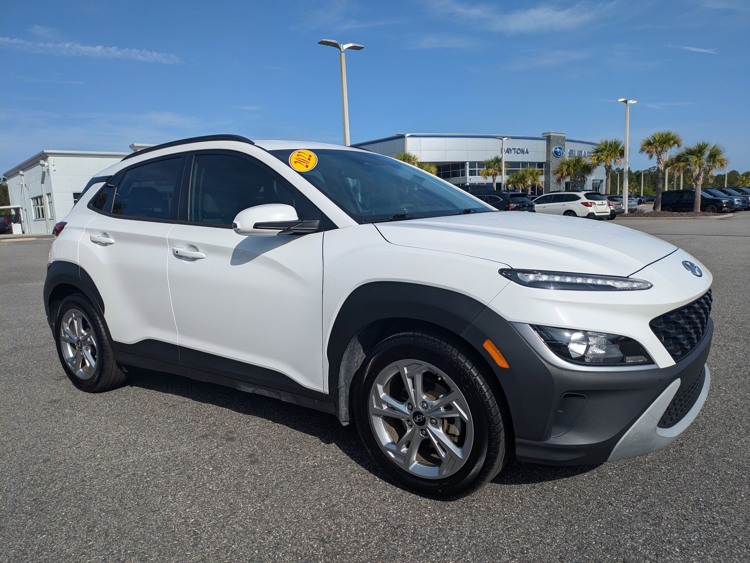 Used 2022 Hyundai Kona SEL with VIN KM8K62AB9NU782457 for sale in Daytona Beach, FL