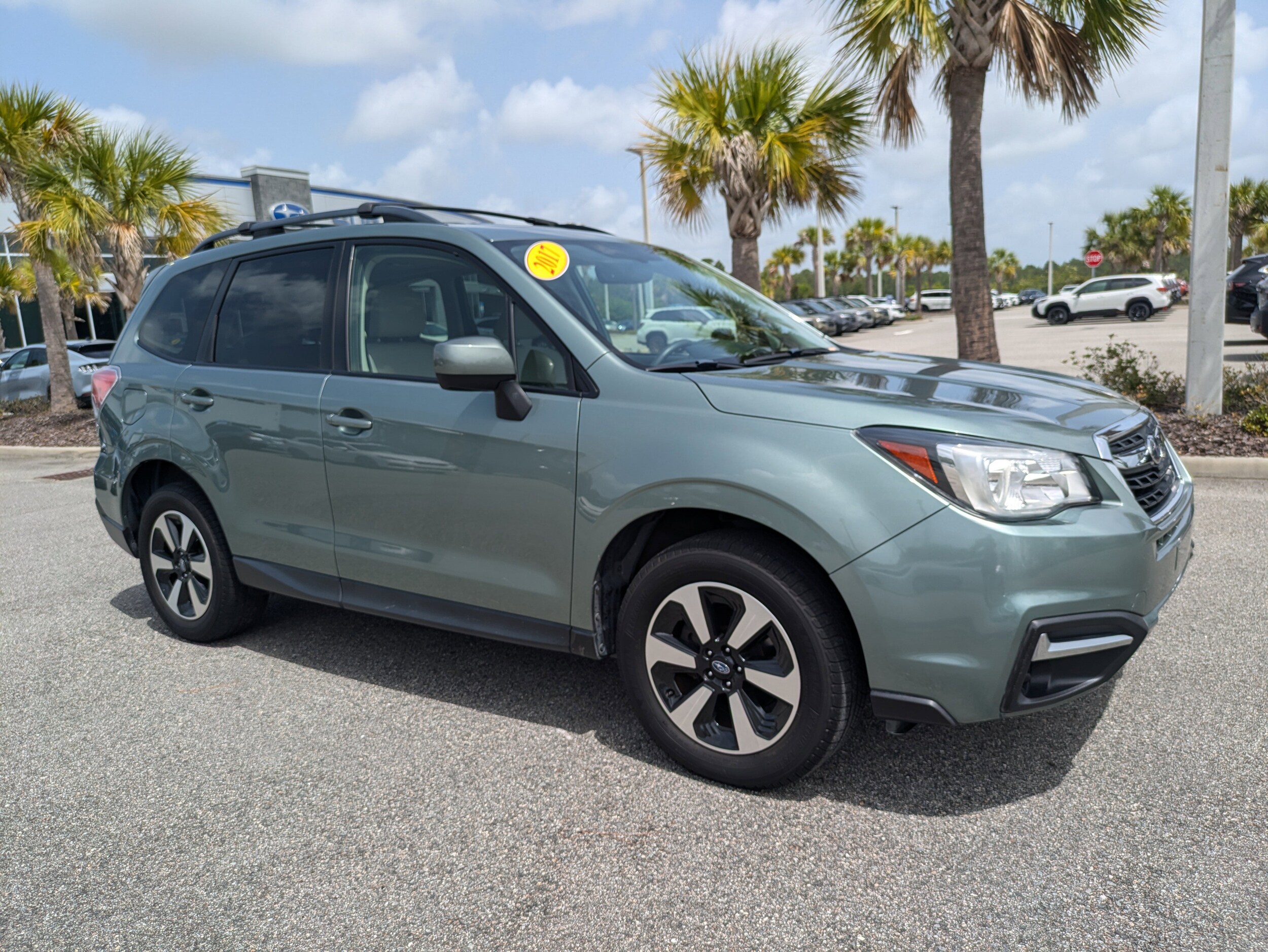 Used 2017 Subaru Forester Premium with VIN JF2SJAEC5HH401332 for sale in Daytona Beach, FL