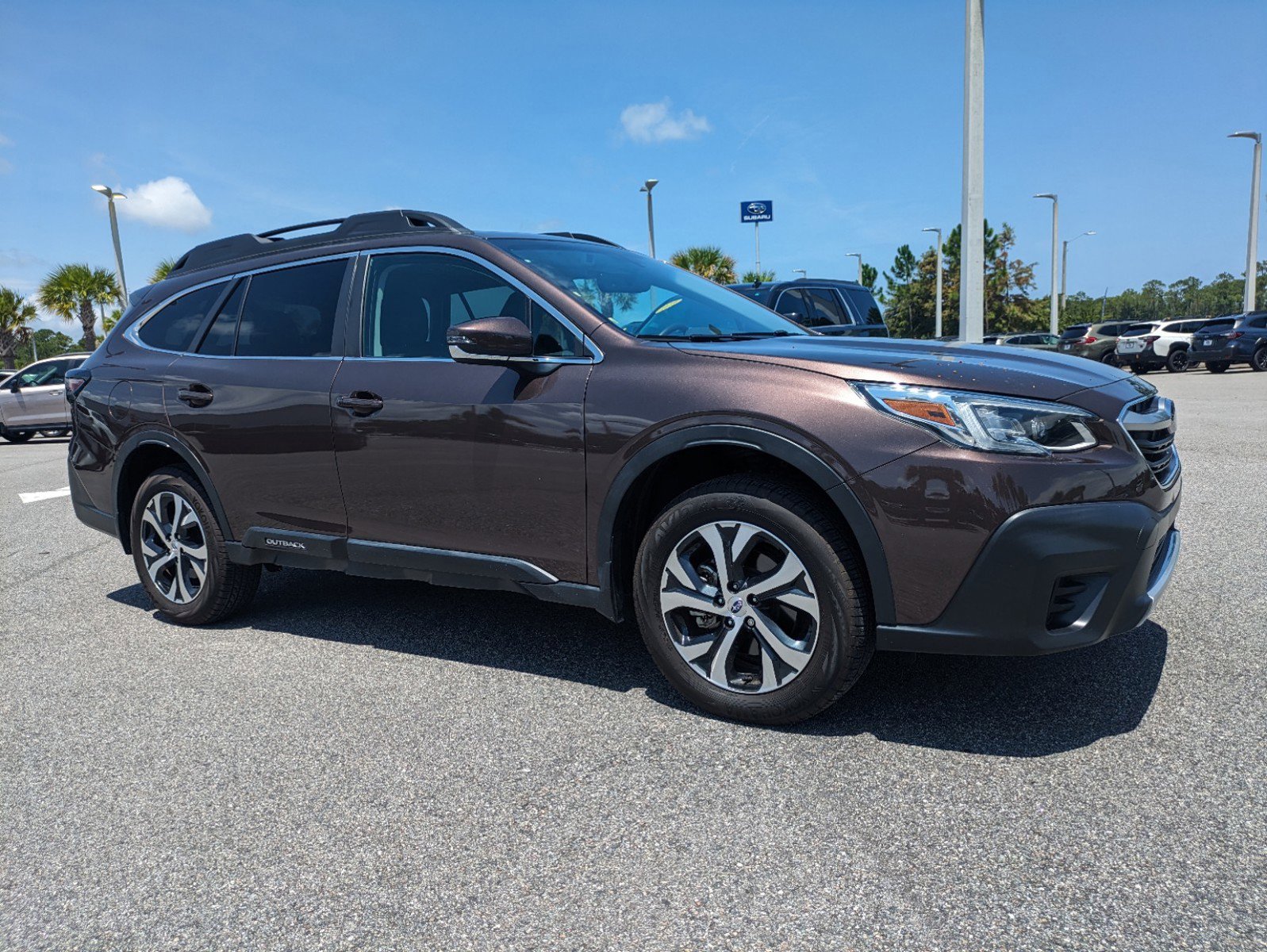 Certified 2022 Subaru Outback Limited with VIN 4S4BTANC0N3132069 for sale in Daytona Beach, FL