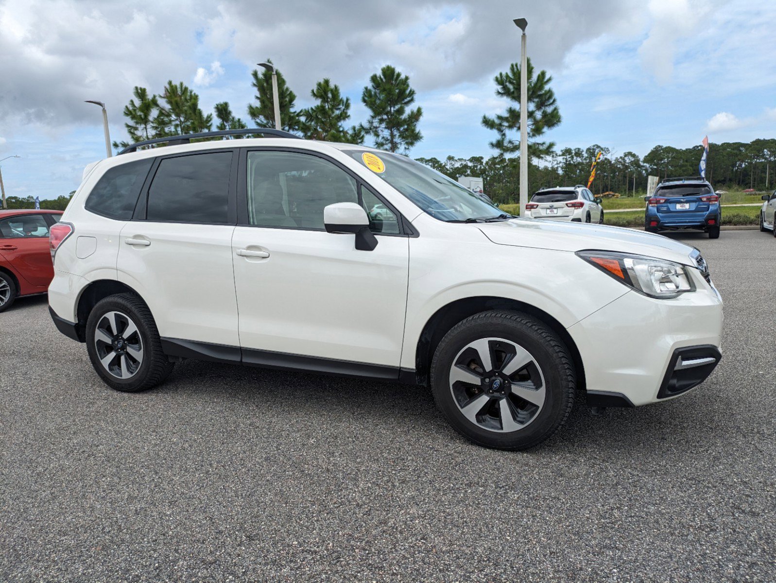 Used 2018 Subaru Forester Premium with VIN JF2SJAEC5JH416547 for sale in Daytona Beach, FL