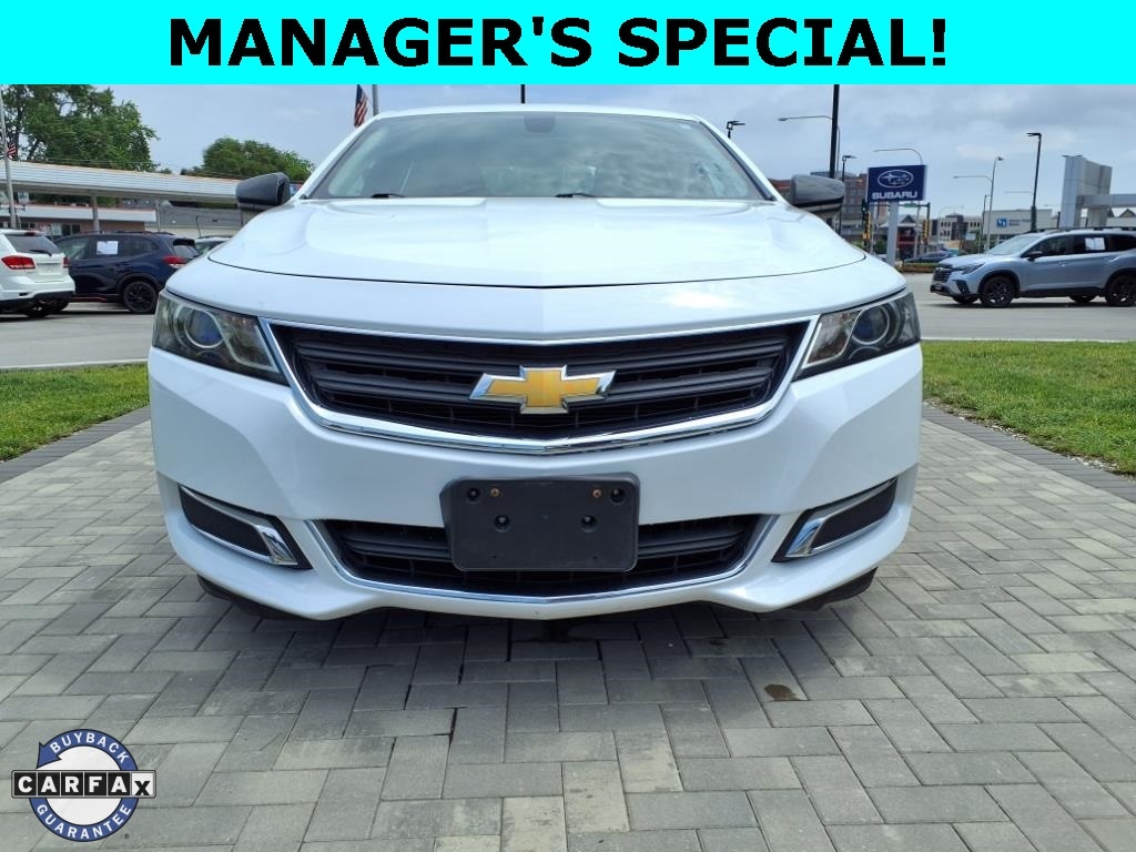 Used 2017 Chevrolet Impala 1LS with VIN 1G11Z5S36HU131462 for sale in Evergreen Park, IL