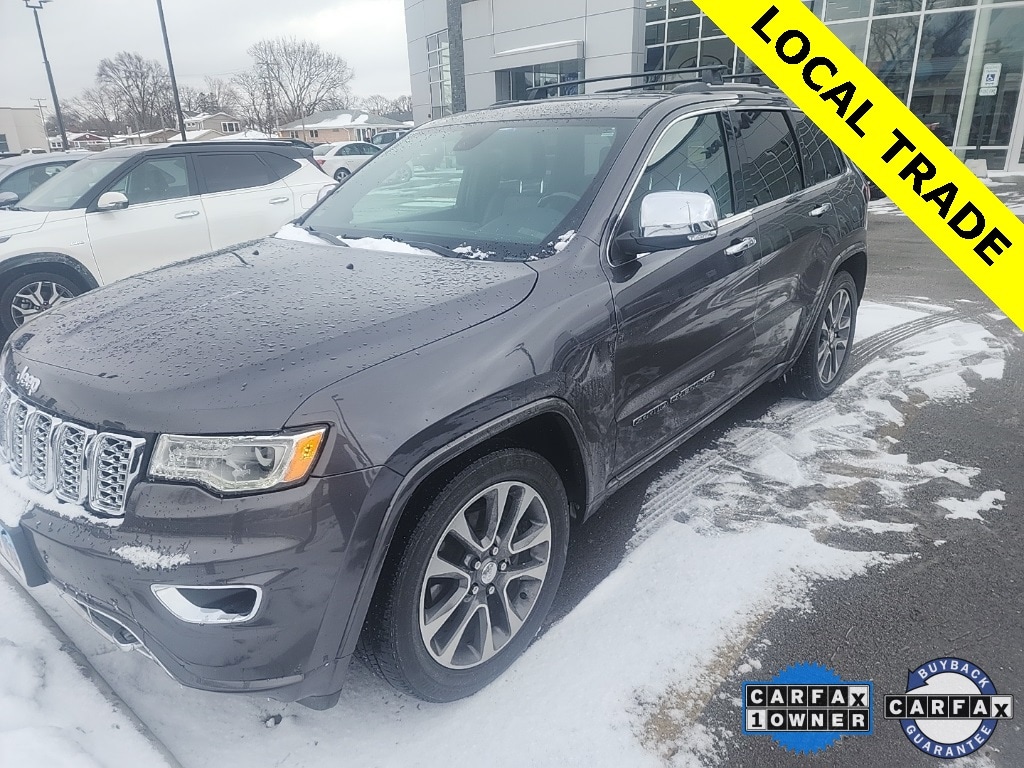 Used 2017 Jeep Grand Cherokee Overland 4x4 SUV