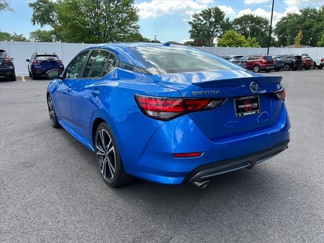 Used 2021 Nissan Sentra SR with VIN 3N1AB8DVXMY209327 for sale in Evergreen Park, IL