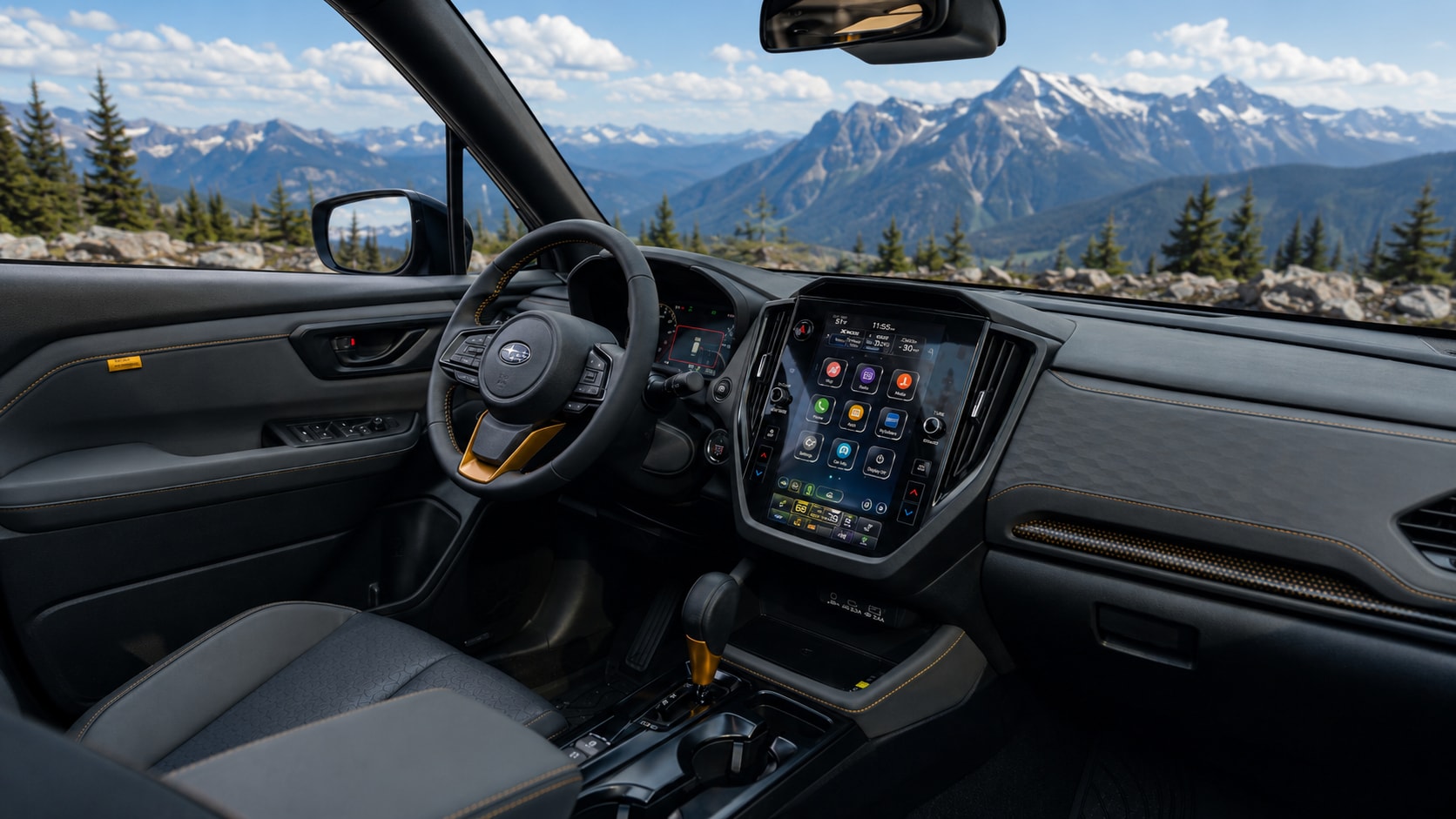 2027 Forester Wilderness Hybrid Infotainment