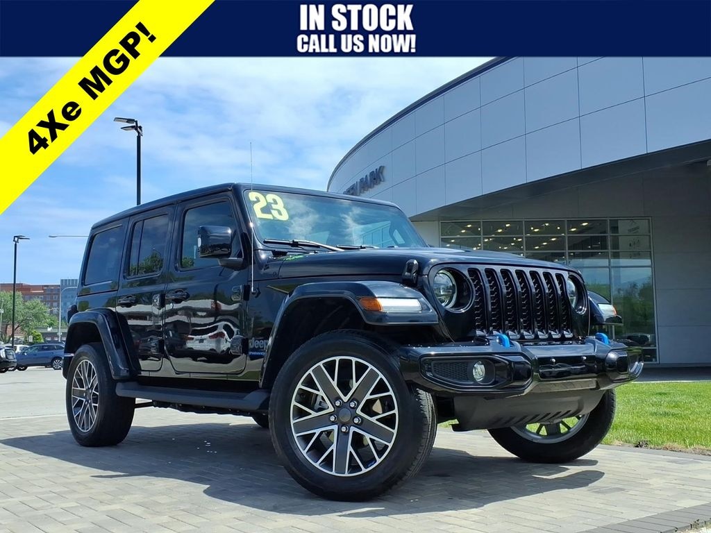Used 2023 Jeep Wrangler 4xe Sahara SUV