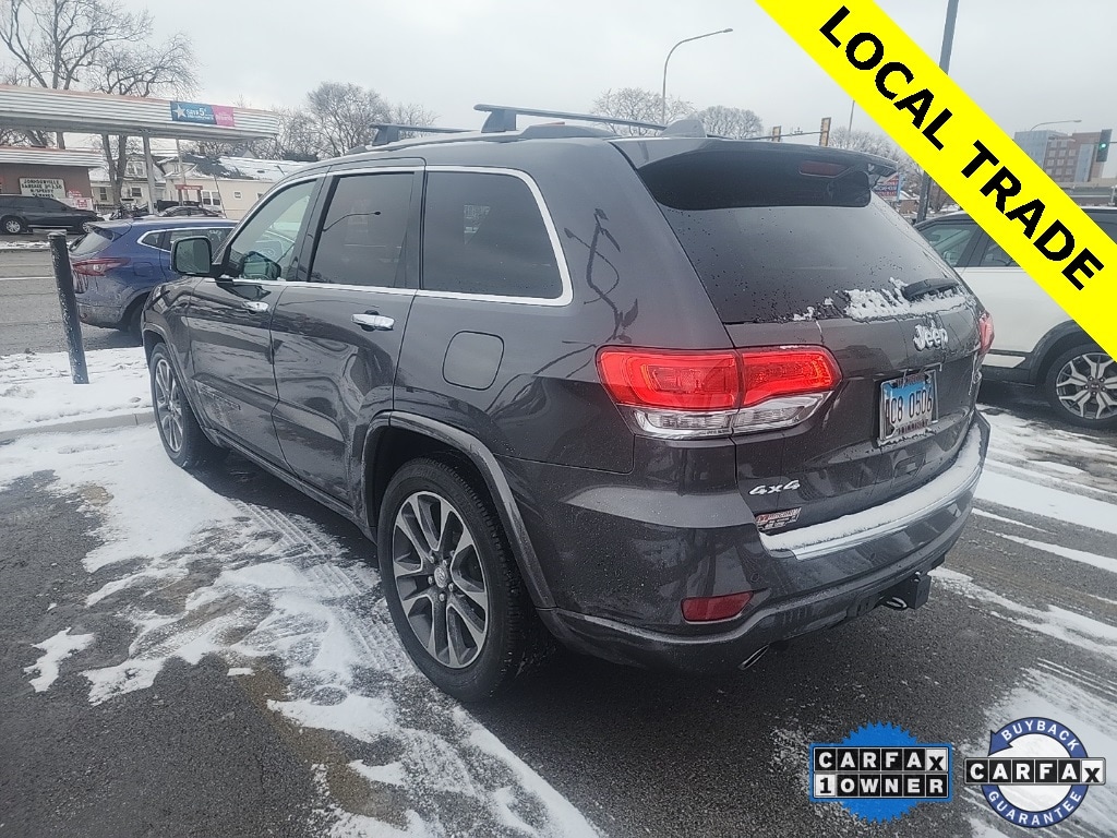 Used 2017 Jeep Grand Cherokee Overland 4x4 SUV