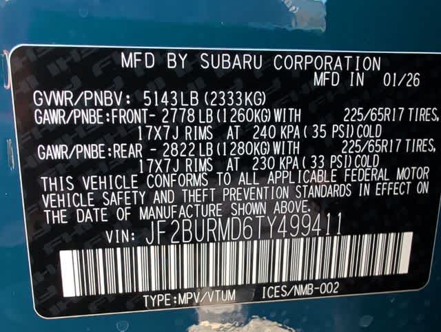 Thumbnail: 2026 Subaru Outback - 36