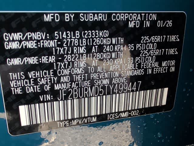 Thumbnail: 2026 Subaru Outback - 36