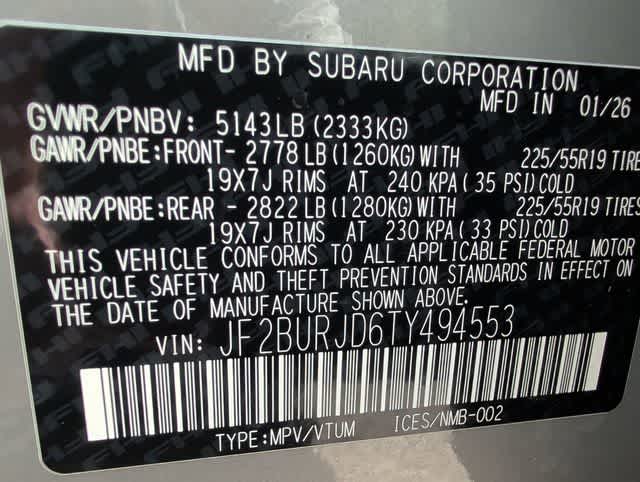 Thumbnail: 2026 Subaru Outback - 37