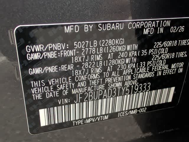 Thumbnail: 2026 Subaru Outback - 32