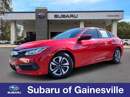 Featured Used 2016 Honda Civic LX Sedan for Sale near Alachua, FL