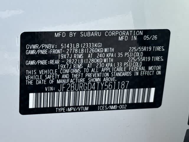 2026 Subaru Outback Limited XT - Photo 34
