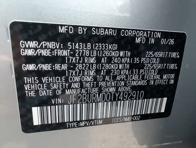 Thumbnail: 2026 Subaru Outback - 35