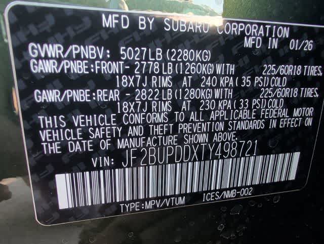 Thumbnail: 2026 Subaru Outback - 36