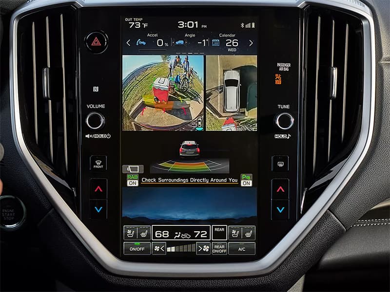 Subaru Ascent's Available 360-degree Surround View Monitor