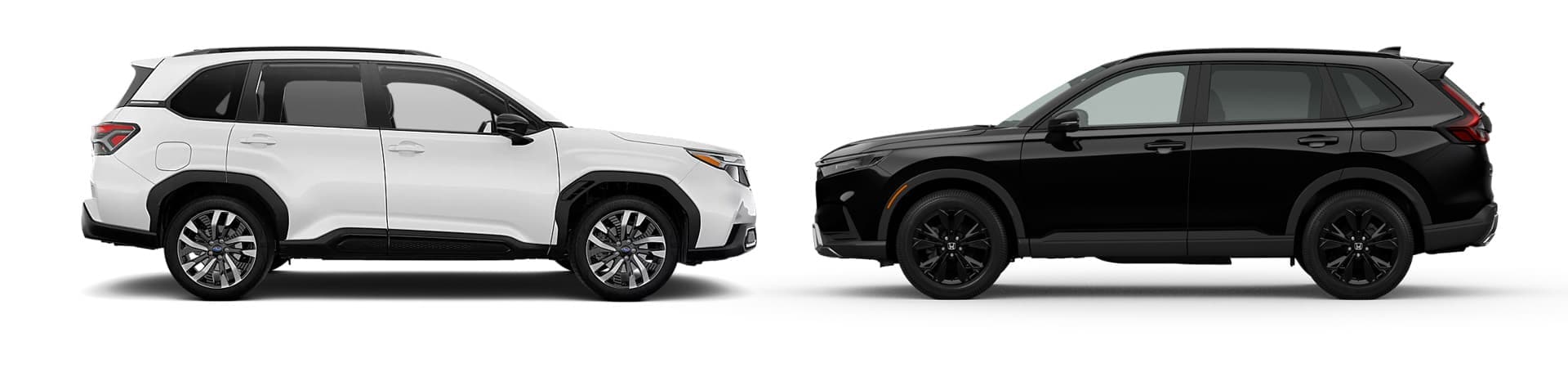 Compare 2026 Subaru Forester with 2026 Honda CR-V for Gainesville, FL compact SUV shoppers.