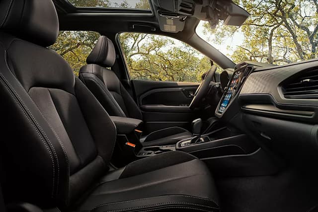 Forester offers comfort and AWD performance.