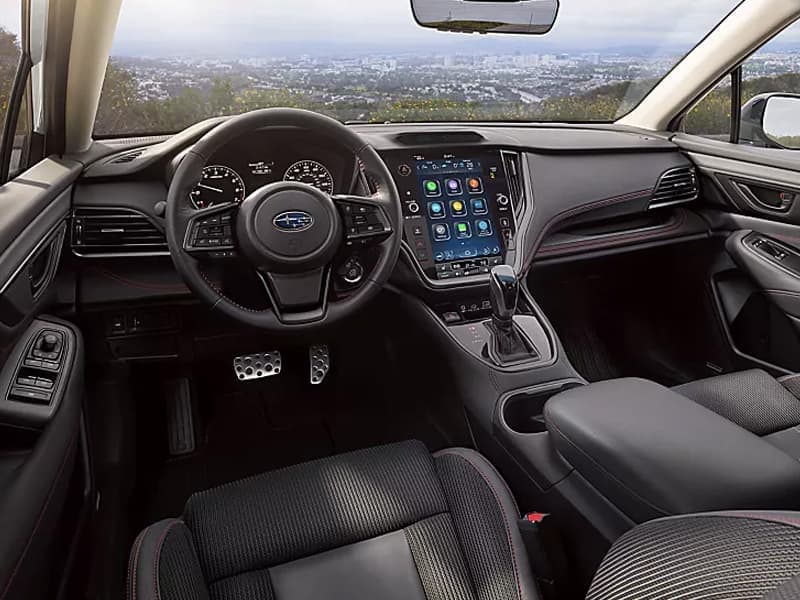 MY25 Subaru Legacy Interior Front Test Drive a new Subaru Legacy at Subaru of Gainesville in northern Florida.