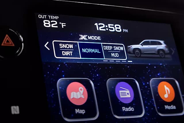 Check out Subaru Forester's XMode for driving through mud and other traction challenges.