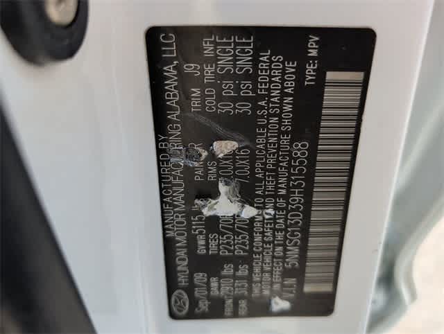 Thumbnail: 2009 Hyundai Santa Fe - 27