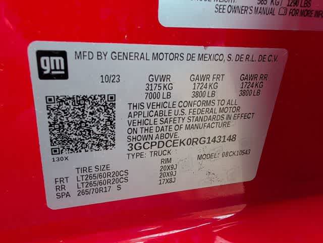 Thumbnail: 2024 Chevrolet Silverado 1500 - 31
