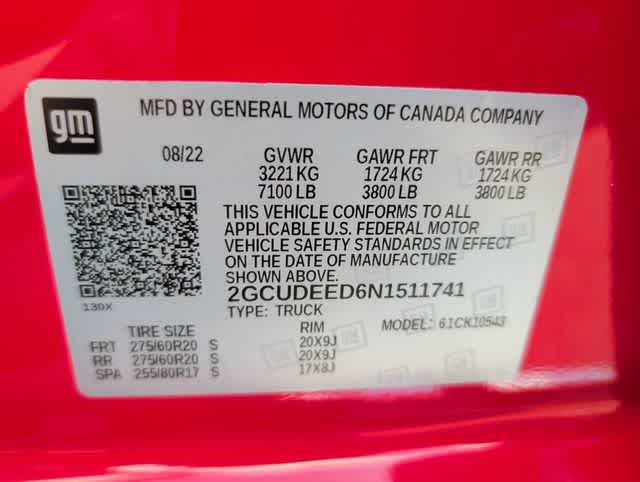 Thumbnail: 2022 Chevrolet Silverado 1500 - 33