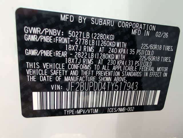 Thumbnail: 2026 Subaru Outback - 36
