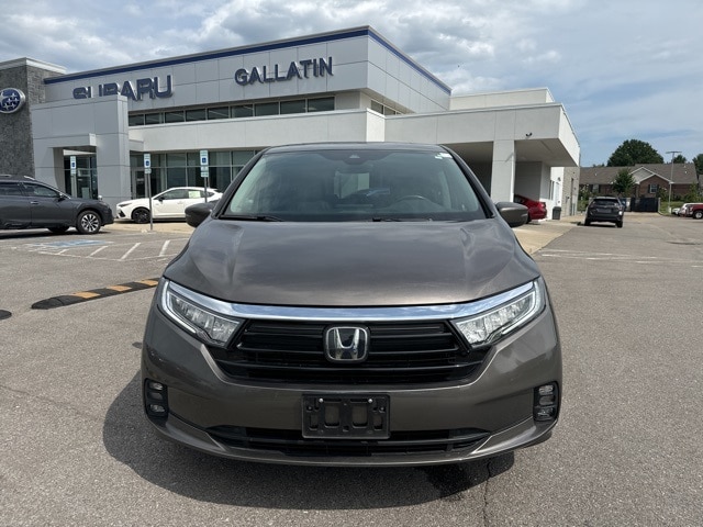 Used 2021 Honda Odyssey EX-L with VIN 5FNRL6H76MB019064 for sale in Gallatin, TN