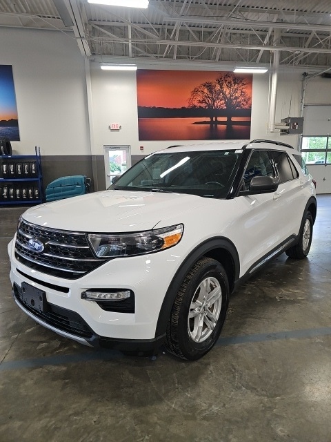 Used 2022 Ford Explorer XLT with VIN 1FMSK8DHXNGA55096 for sale in Gallatin, TN