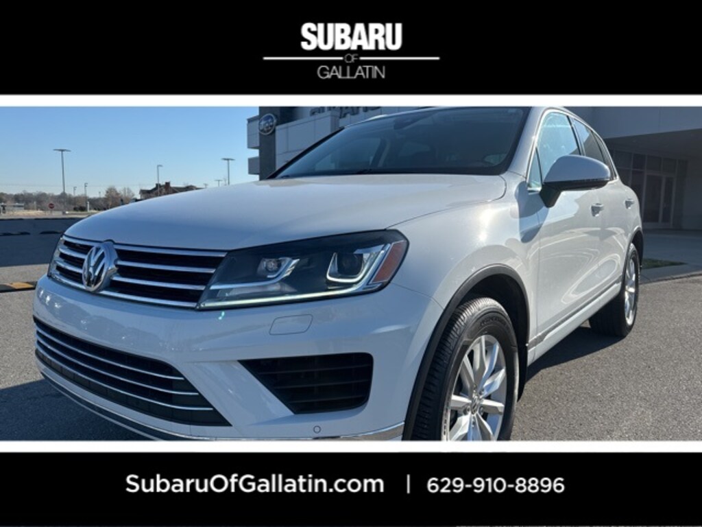 Used 2017 Volkswagen Touareg For Sale at Subaru of Gallatin VIN