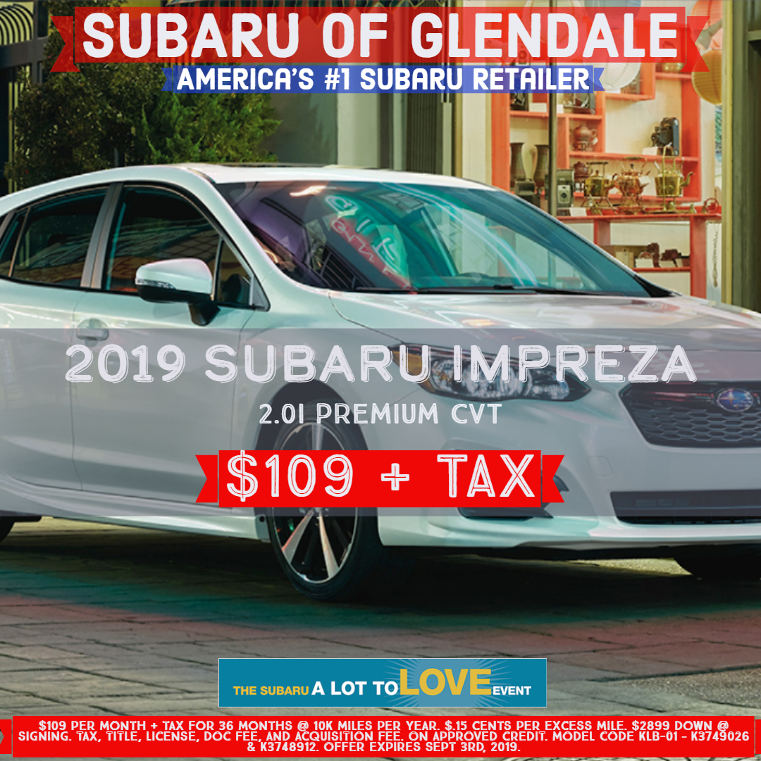 1 Year Car Lease >> New Subaru Car Lease Specials In Glendale Ca 1 Year Car Lease >> New Subaru Car Lease Specials In Glendale Ca