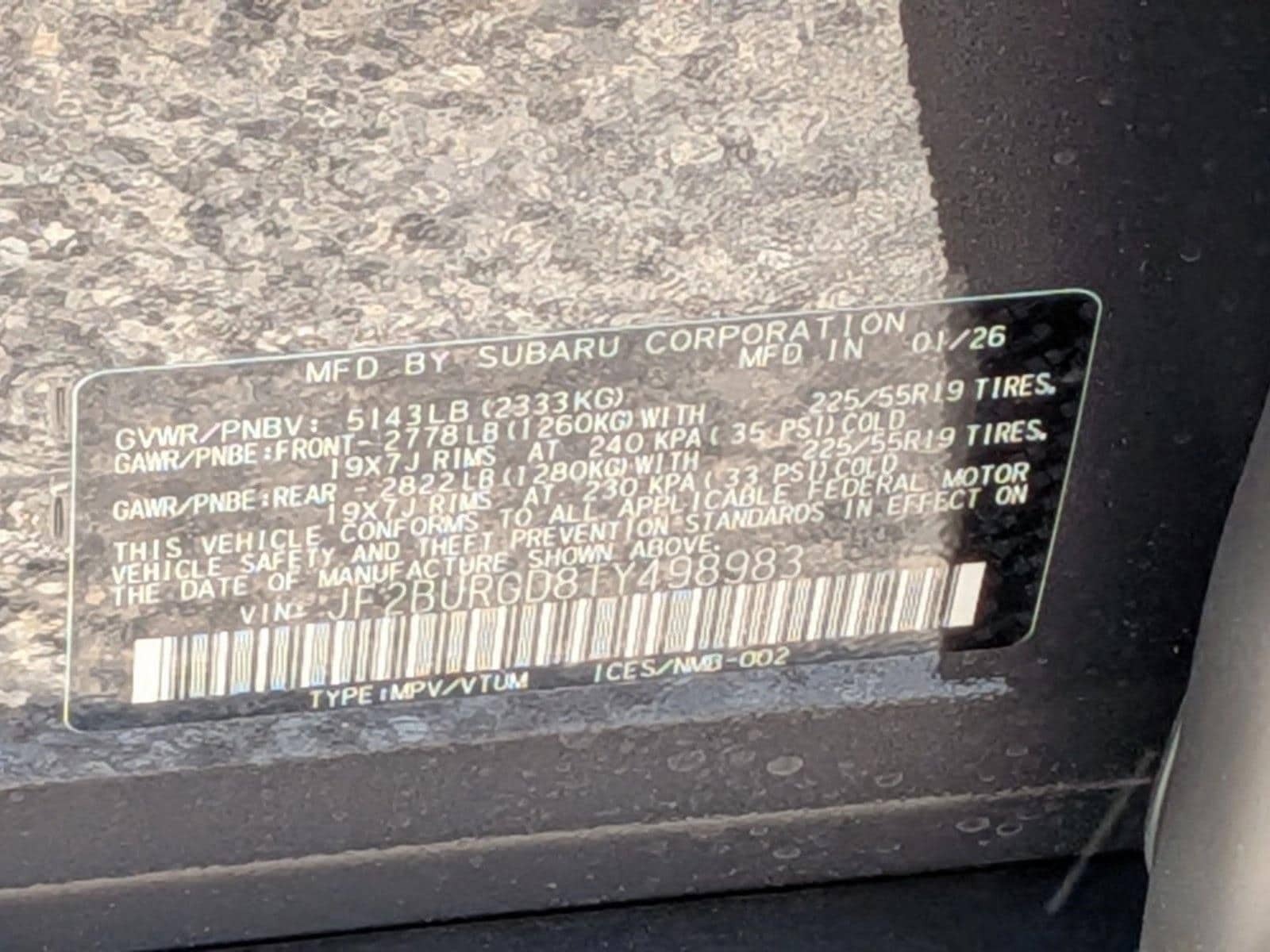 2026 Subaru Outback Limited XT - Photo 18