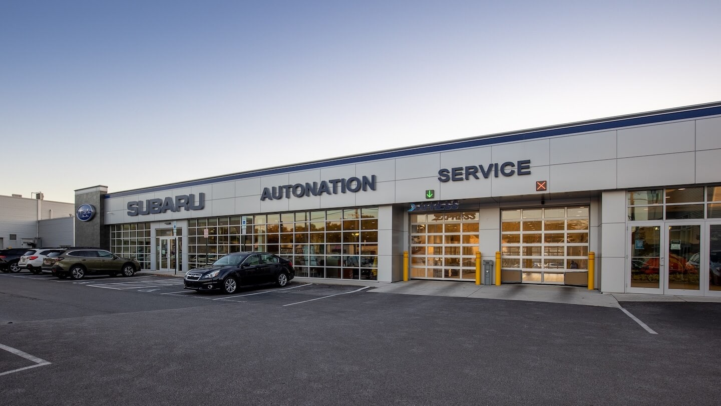 Exterior view of AutoNation Subaru Hunt Valley