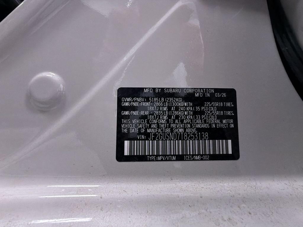 2026 Subaru Crosstrek Limited - Photo 15