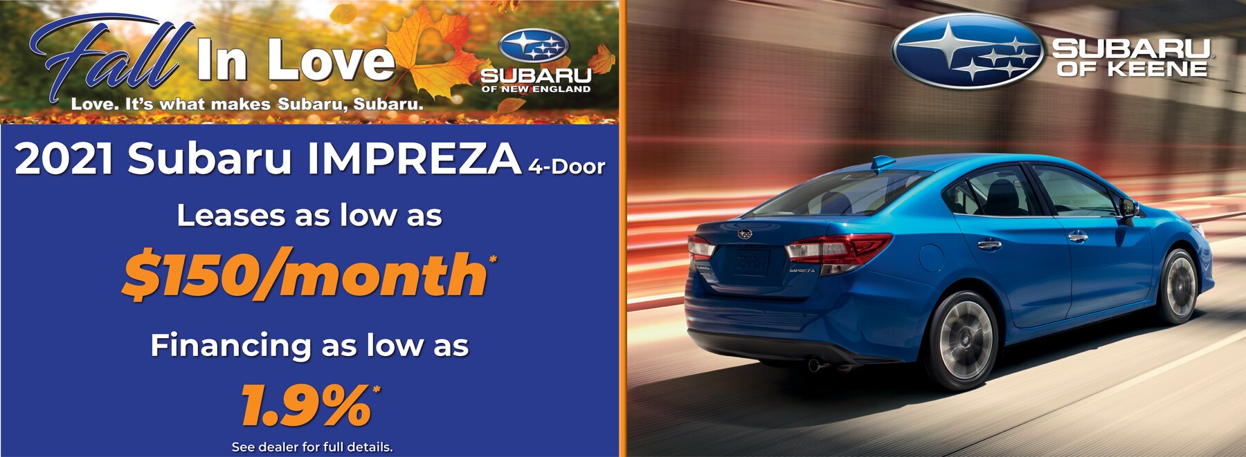 Subaru Of Keene Subaru Dealer in Keene, NH