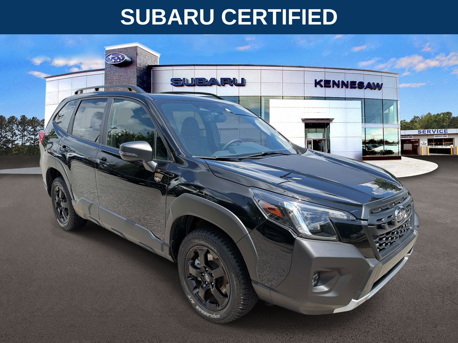 Crystal Black Silica 2023 Subaru Forester SUV / Crossover All-Wheel Drive Continuously Variable Transmission
