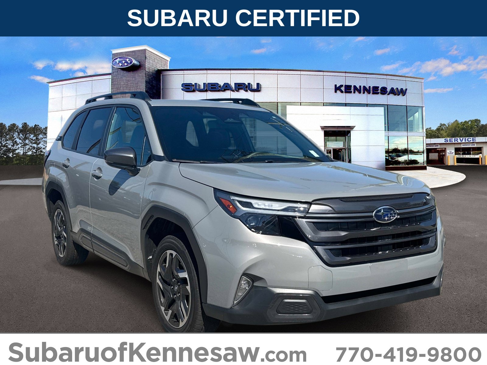 River Rock Crystal Black 2026 Subaru Forester SUV / Crossover All-Wheel Drive Continuously Variable Transmission