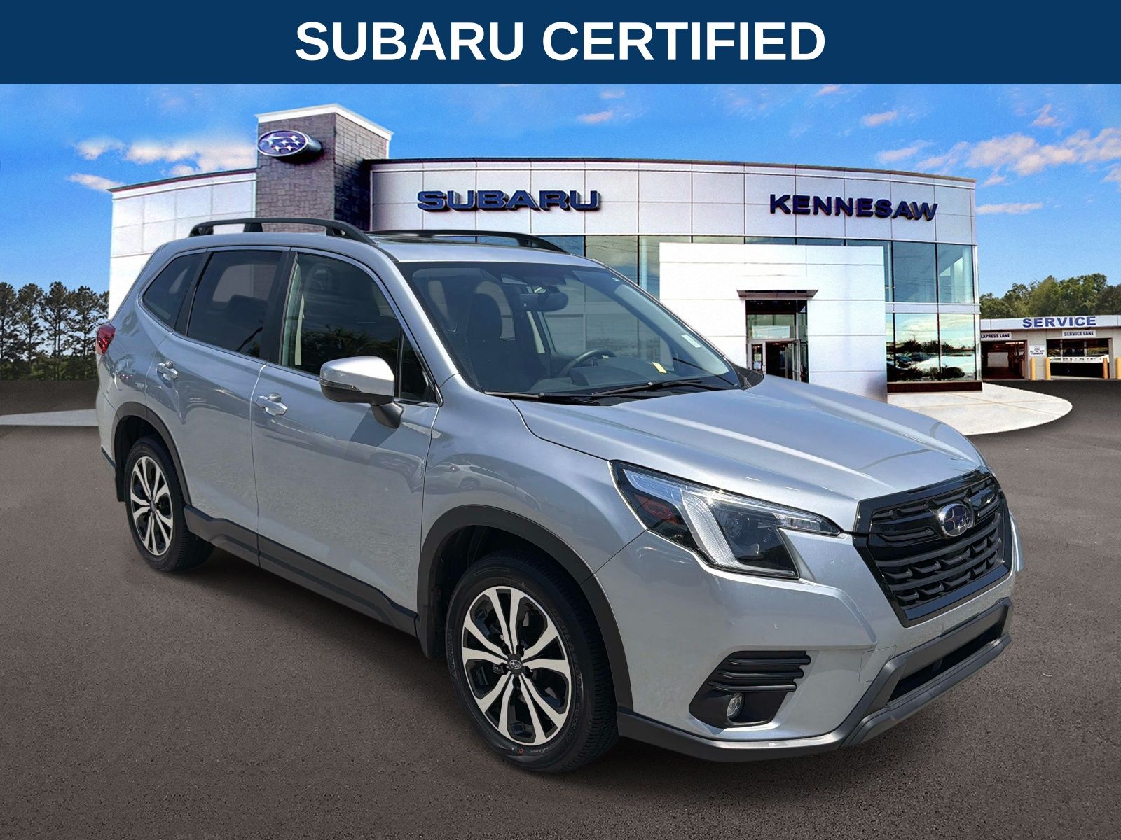 Ice Silver Metallic 2024 Subaru Forester Limited Crossover AWD SUV / Crossover All-Wheel Drive Continuously Variable Transmission