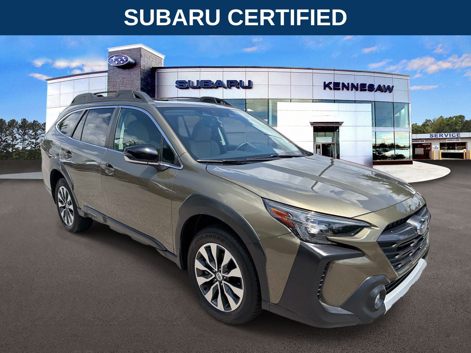 Green Metallic 2024 Subaru Outback SUV / Crossover All-Wheel Drive Continuously Variable Transmission