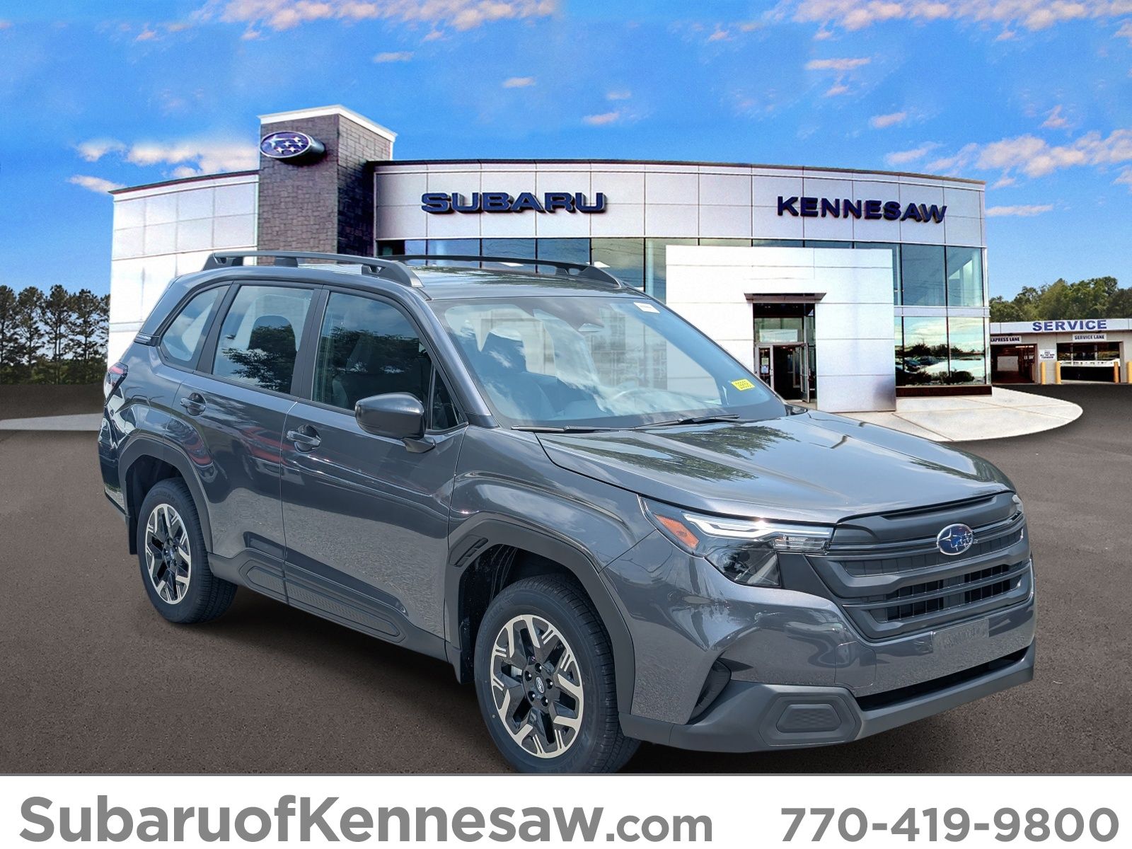Magnetite Gray 2026 Subaru Forester SUV / Crossover All-Wheel Drive Continuously Variable Transmission