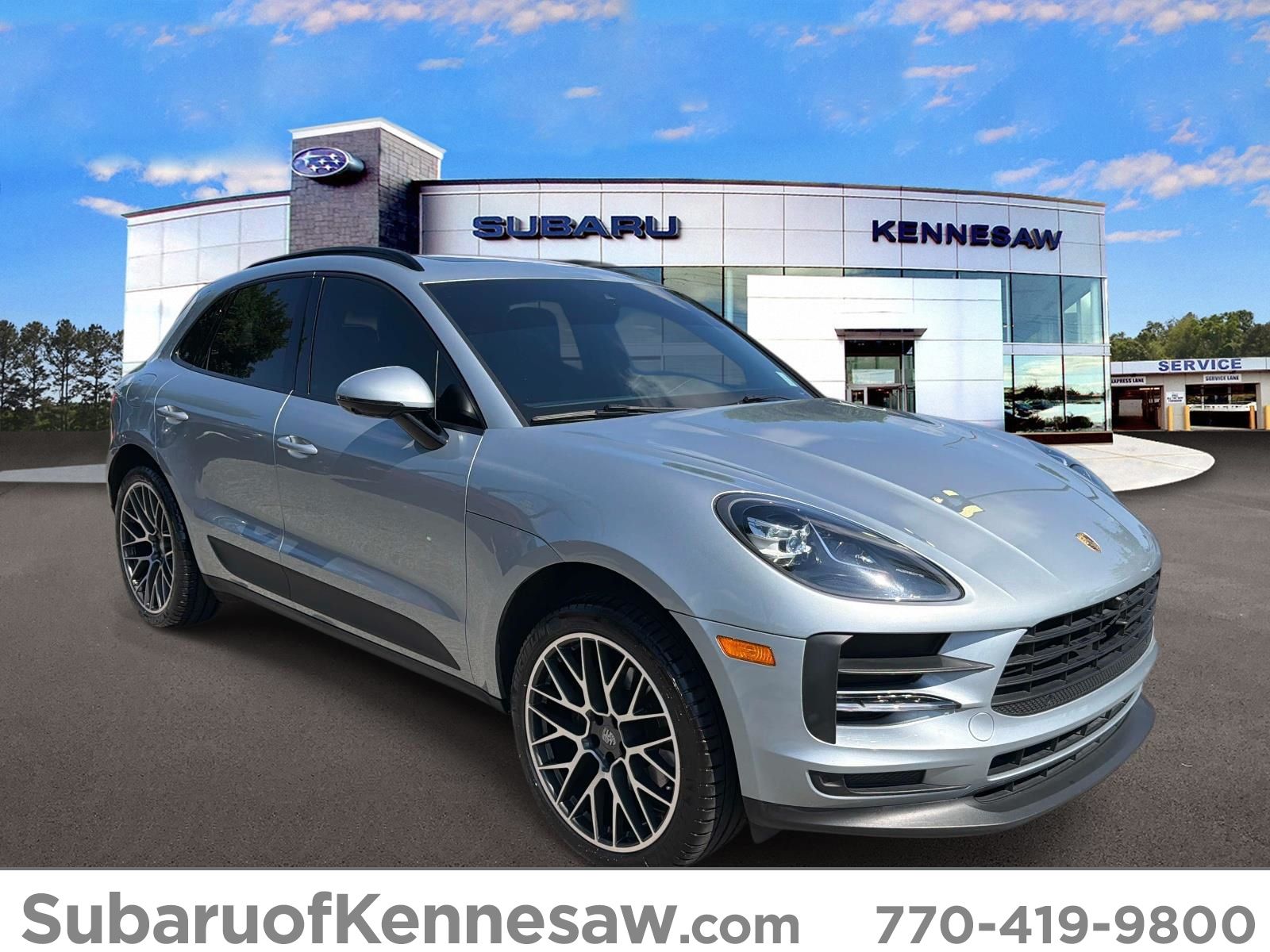 Dolomite Silver Metallic 2019 Porsche Macan SUV / Crossover All-Wheel Drive 7-Speed Automatic