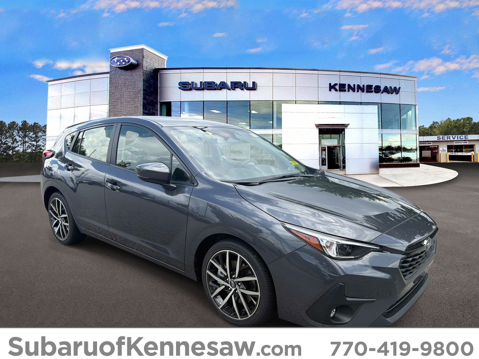 Magnetite Gray 2026 Subaru Impreza Sport AWD Wagon All-Wheel Drive Continuously Variable Transmission