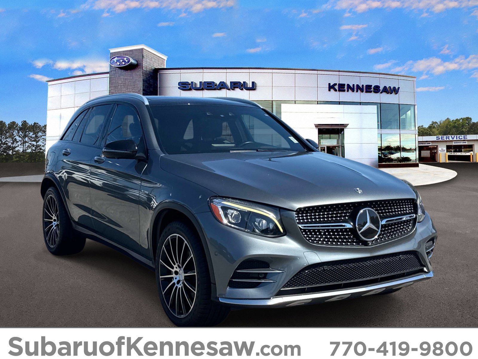 Selenite Gray Metallic 2018 Mercedes-Benz GLC SUV / Crossover All-Wheel Drive 9-Speed Automatic