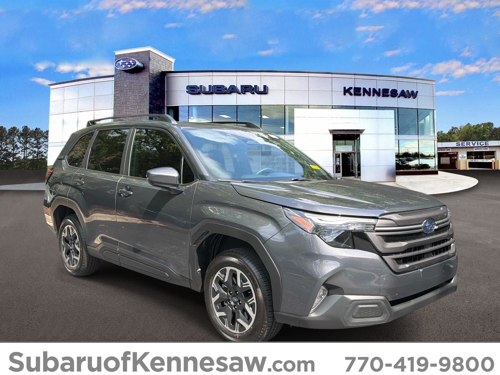 Magnetite Gray 2026 Subaru Forester SUV / Crossover All-Wheel Drive Continuously Variable Transmission