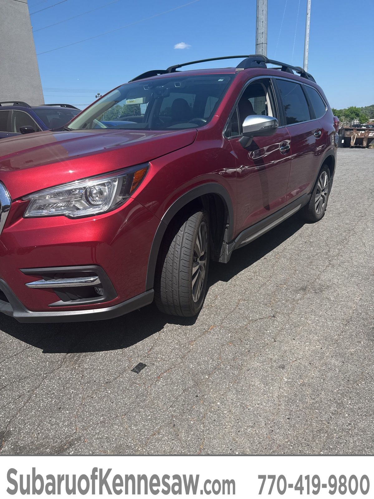 Crimson Red Pearl 2019 Subaru Ascent Touring 7-Passenger AWD SUV / Crossover All-Wheel Drive Continuously Variable Transmission