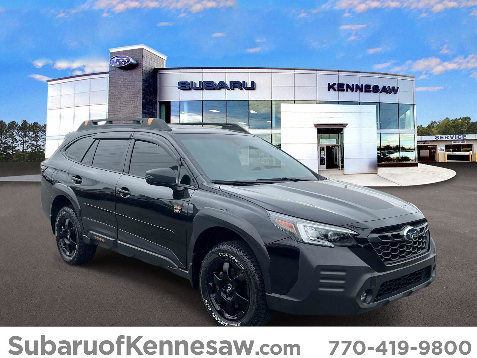 Crystal Black Silica 2022 Subaru Outback Wilderness Crossover AWD SUV / Crossover All-Wheel Drive Continuously Variable Transmission