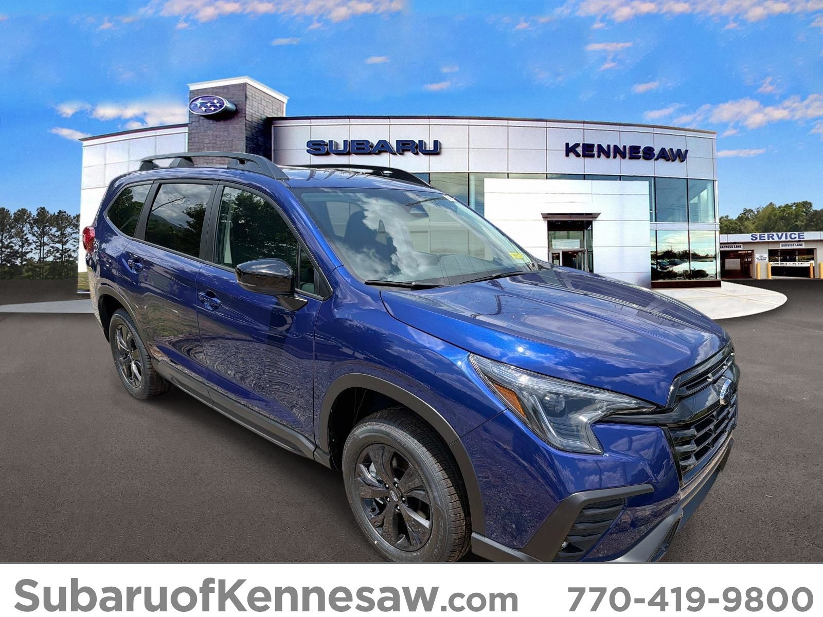 Sapphire Blue Pearl 2026 Subaru Ascent SUV / Crossover All-Wheel Drive Continuously Variable Transmission