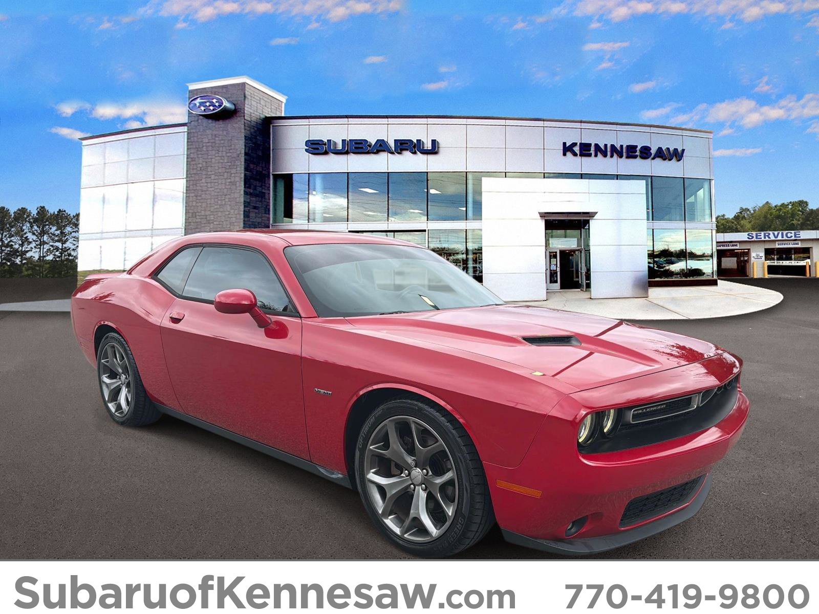 Redline Red 2015 Dodge Challenger Coupe Rear-Wheel Drive 8-Speed Automatic