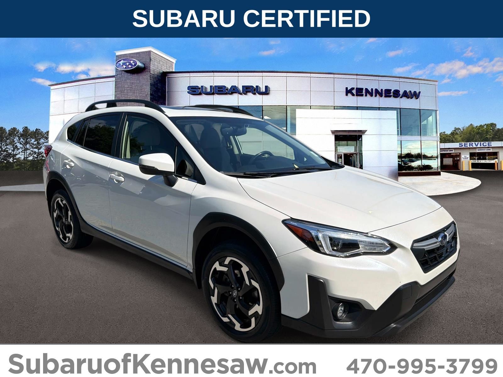 Crystal White Pearl 2023 Subaru Crosstrek SUV / Crossover All-Wheel Drive Continuously Variable Transmission